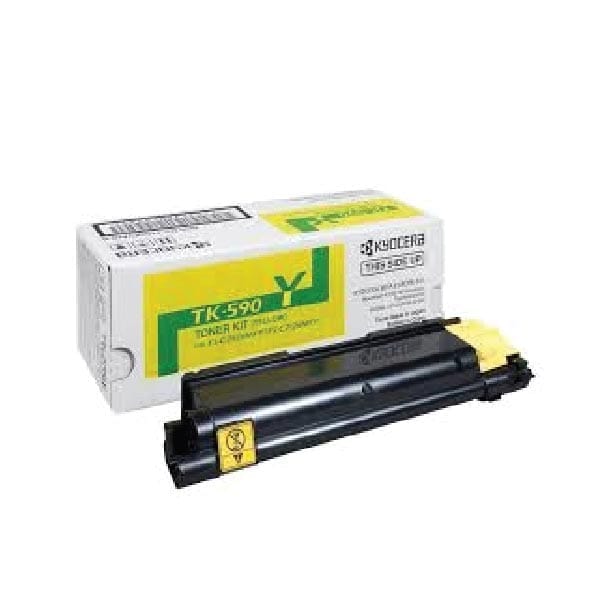Kyocera TK 590 Original Yellow Toner Cartridge