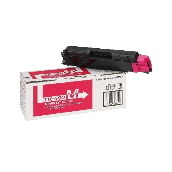 Kyocera TK 590M Original Magenta Toner Cartridge