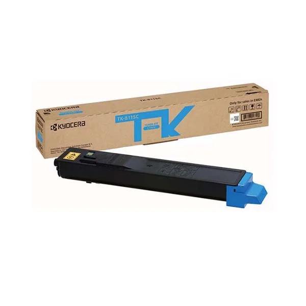 Kyocera TK 8115C Cyan Toner Cartridge